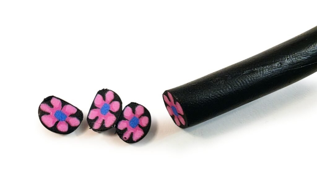 Polymer clay cane